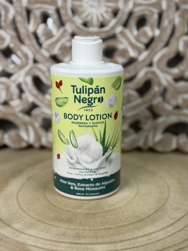 crema hidratante tulipán negro aloe vera