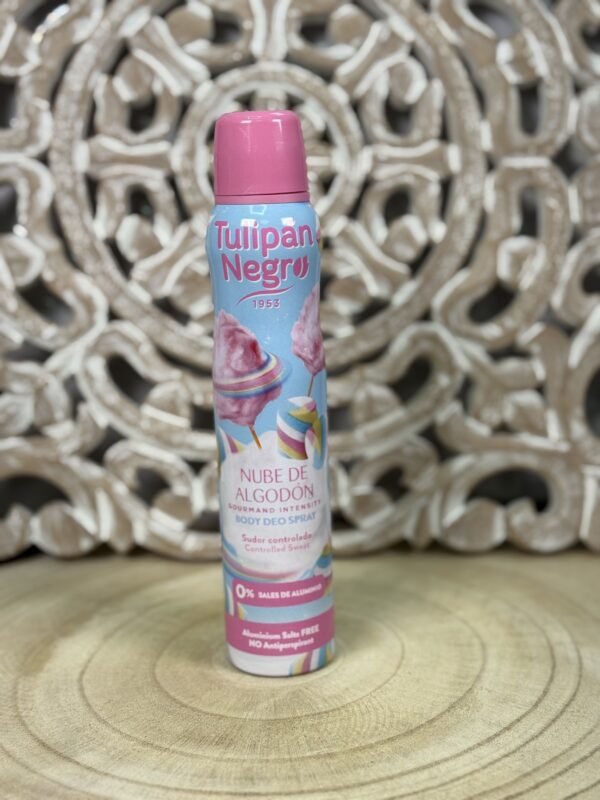 desodorante spray tulipán negro nube de algodón