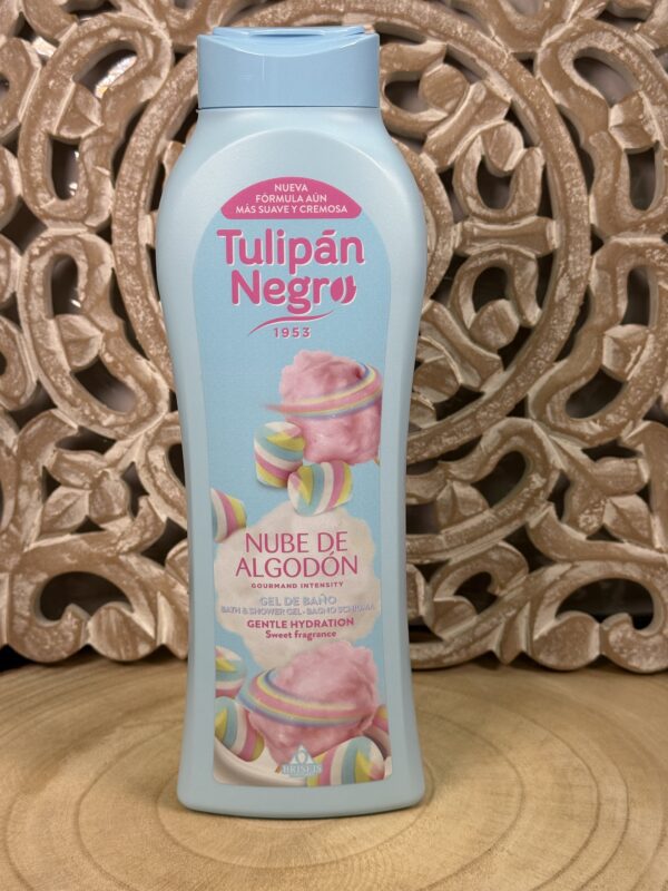 gel tulipán negro nube de algodón