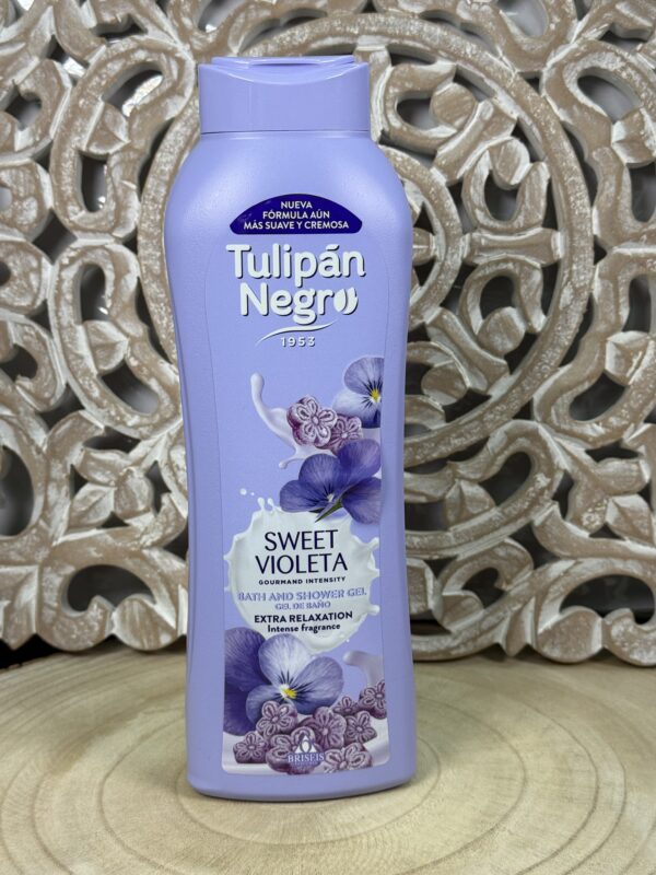 gel tulipán negro sweet violeta