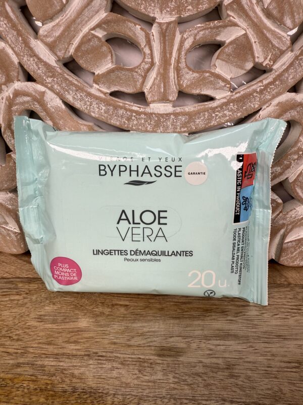 toallitas desmaquillantes byphasse aloe vera